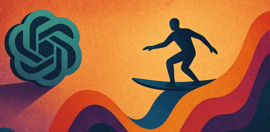 ChatGPT & Me Surfing S-Curves with AI