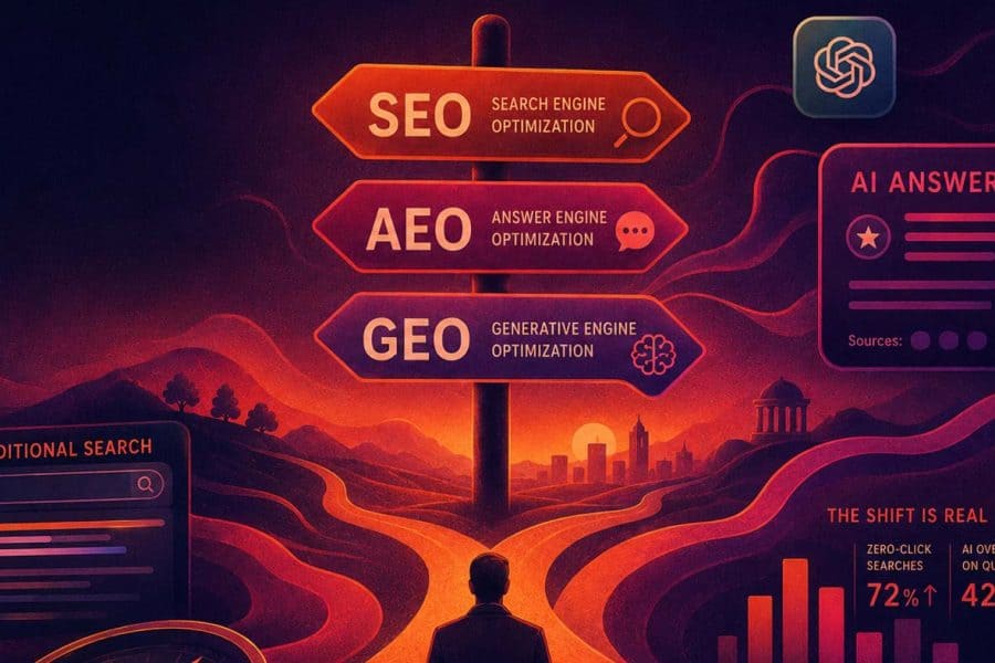 Is SEO Dead in 2026? What AEO and GEO Mean for Your Business