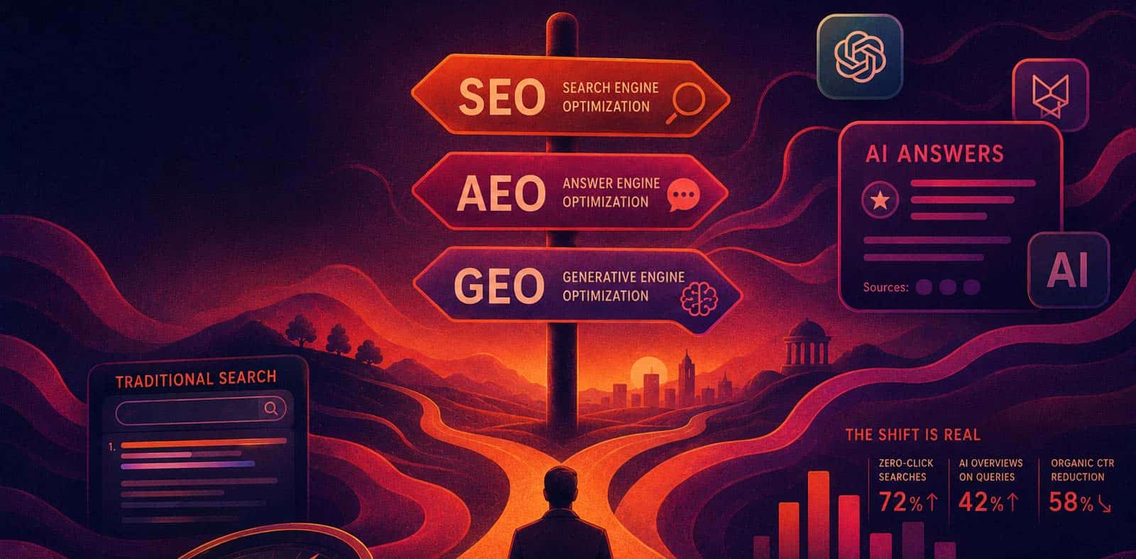 Is SEO Dead in 2026? What AEO and GEO Mean for Your Business